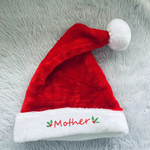 <span class=keywords><strong>LINDA</strong></span> yeni gelenler peluş Santa şapka üreticileri toptan noel süslemeleri baba anne peluş noel şapkaları