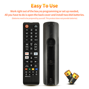 Samsung UN43TU7000F UN50TU7000F Smart TV telecomando BN59-01315J universale ABS pulsante telecomando con funzione LCD - Product Image 3