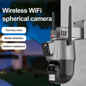 4k 4Mp <strong>Camera</strong> Dual Lens Protection Waterproof Micro CCTV Video Surveillance <strong>Camera</strong> With Light Alarm IP <strong>Camera</strong> - Product Image 3