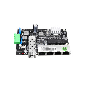 RJ45 medya dönüştürücü 100Base-T Ethernet ağ bağlantı noktası ile 5 portlu 10/100Mbps yönetilmeyen endüstriyel aktif PoE anahtarı - Product Image 4