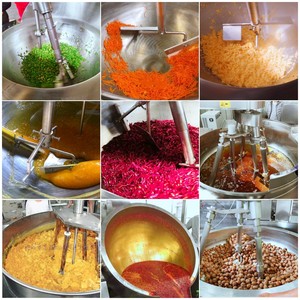 Tekfood באיכות מזון כיתה נירוסטה קומקום רוטב עגבניות ביצוע מכונת בישול קומקום למכירה