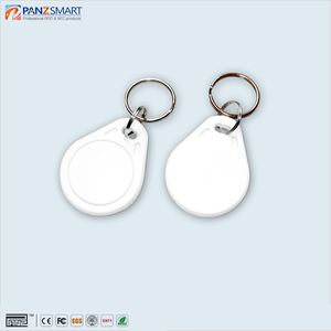 พวงกุญแจพลาสติก RFID ขนาด13 56MHz พร้อมโลโก้ FOB ป้ายคีย์ RFID RFID TK4100กันน้ำได้ - Product Image 5