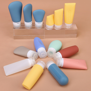 <strong>Tsa</strong> Approved 3oz Bulk Travel <strong>Size</strong> Shampoo Containers Set Leak Proof Squeezable 100ml Silicone Travel Bottles for Toiletries - Product Image 3