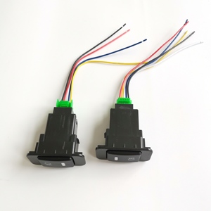 Interruttore a pulsante fendinebbia con cablaggio 4 pin 12V con indicatore luminoso di sfondo a LED per auto - Product Image 3