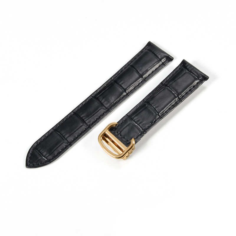 Hebilla de cola única en oro negro-Z4