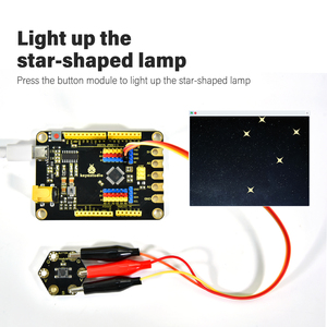 Keyestudio petek DIY kök proje kiti Arduino için timsah klip kablosu ile