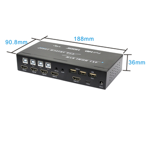 定制方便的切换HDMI KVM开关无缝可定制的解决方案和寿命和耐用性 - Product Image 2