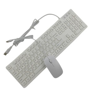 USB Wired Polish <strong>Keyboard</strong> &amp; Mouse Combo Set Customizable Logo ABS Material Both <strong>for</strong> <strong>Computer</strong> Laptop Small Quantities Supported - Product Image 2