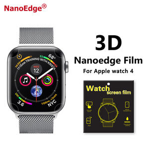 Full Curved Screen Protectors for <strong>Apple</strong> Watch Series <strong>4</strong> 5 6 7 <strong>SE</strong> 41/44mm Anti Scratch Fingerprint TPU Hydrogel Film - Product Image 1