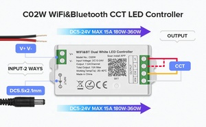 Tuya WiFi светодиодный свет Восход Закат Диммер 12 В 24 В Макс 15А Светодиодная лента умный контроллер таймер - Product Image 6