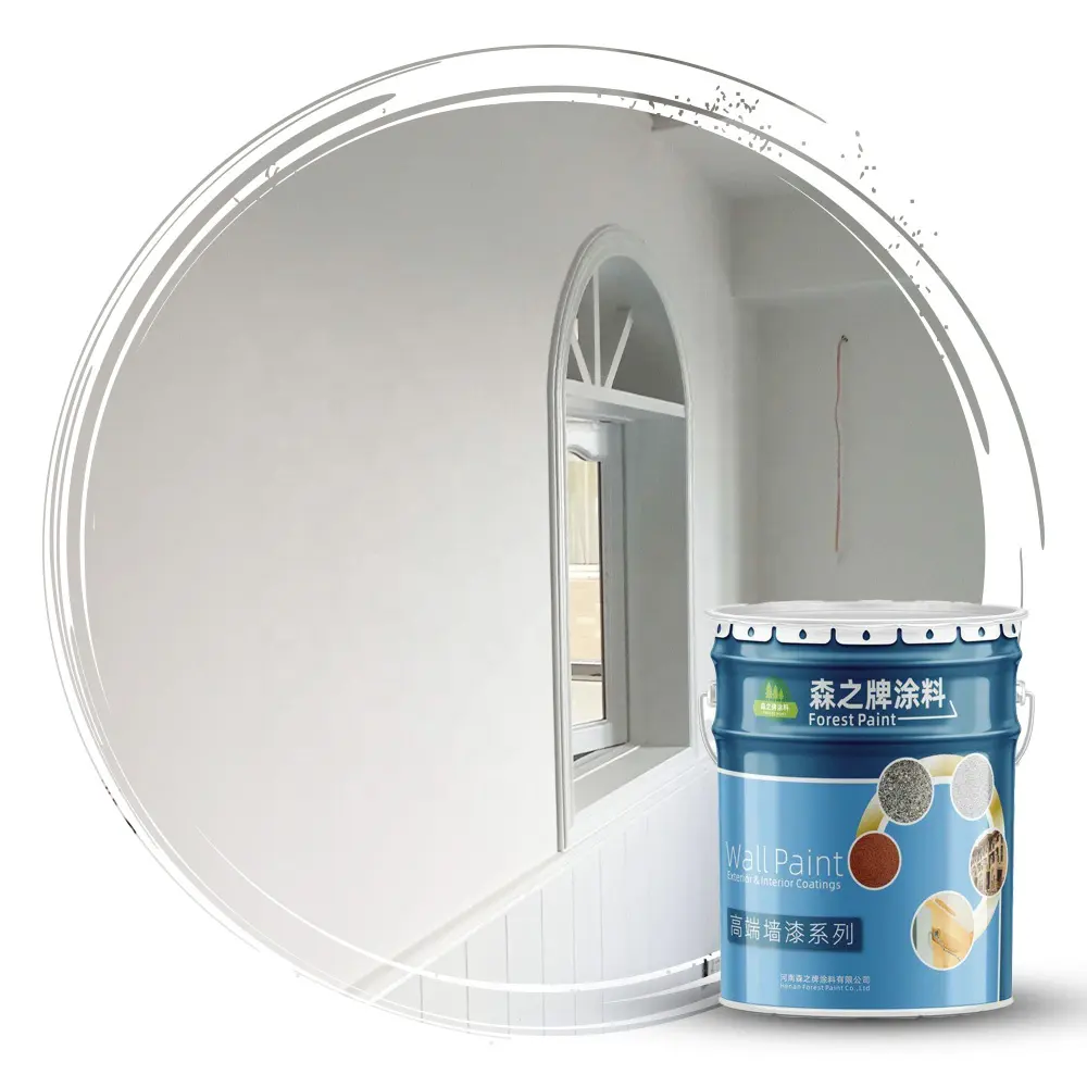 Prezzi di vendita caldi buona muffa resistenza anti-alcali emulsione interna generale vernice di lattice per la casa pareti interne e soffitto