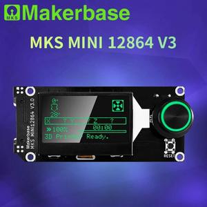 MKS MINI12864 V3.0 Mini Lcd12864 <strong>Display</strong> Controller Insert Side SD 12864 GLCD Liquid Crystal Screen Side Style with Cable - Product Image 4