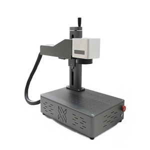 50W masaüstü taşınabilir mini markalama makinesi Fiber lazer işaretleme makinesi taşınabilir malzeme küçük lazer oyma makinesi - Product Image 1