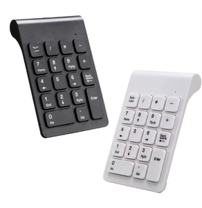 2022 Dropship Mini 2,4 GHz teclado numérico inalámbrico teclado Digital de 18 teclas para contabilidad cajero portátil tabletas