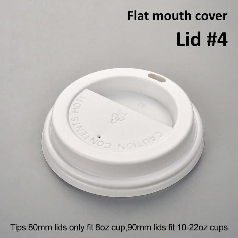 Lids #4 White