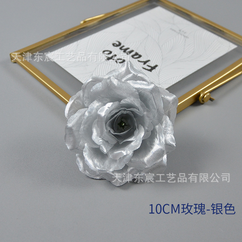 Rose 10 cm - Argent