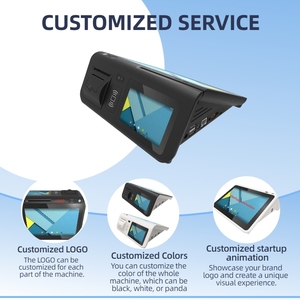10-Inch <strong>Android</strong> All-<strong>in</strong>-One POS Terminal Cash Register <strong>with</strong> <strong>Built</strong>-<strong>in</strong> 58mm Thermal <strong>Printer</strong> and Fingerprint Checkout Counters - Product Image 5