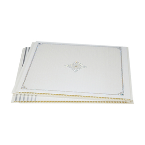 แผงเพดานพีวีซีแผ่นพีวีซีกันน้ำแผงฝ้าเพดาน - Product Image 6