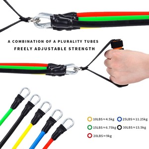 ONESTARSPORTS Resistance Bands Set, Workout Bands With <strong>Handles</strong> , <strong>Elastic</strong> Exercise Bands Stretch Resistant <strong>Loop</strong> - Product Image 3