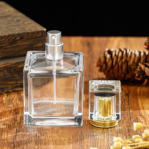 ミニガラス香水瓶30ML 50ML 100MLサイズマスカラアイドロップ120ML容量ペイント表面 - Product Image 1