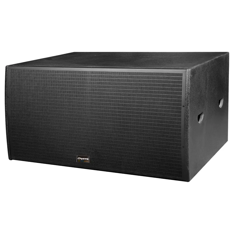 Subwoofer doppio 18 pollici 1300 W buon prezzo potente Sub speaker box disco light audio speaker power pro