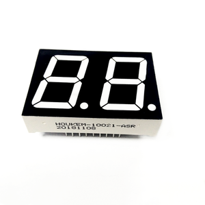 Super Green 1 Inch 2 <strong>Digits</strong> <strong>7</strong> Segment Led Display Led Module Houkem-10021-A/BSG 18pins LEDs