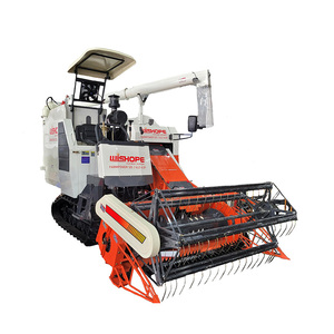 Mini yeni Fm dünya fiyatı 4Lz12 küçük pirinç mısır paletli hasat Shandong Maquina De pirinç tahıl hasat birleştirmek - Product Image 1
