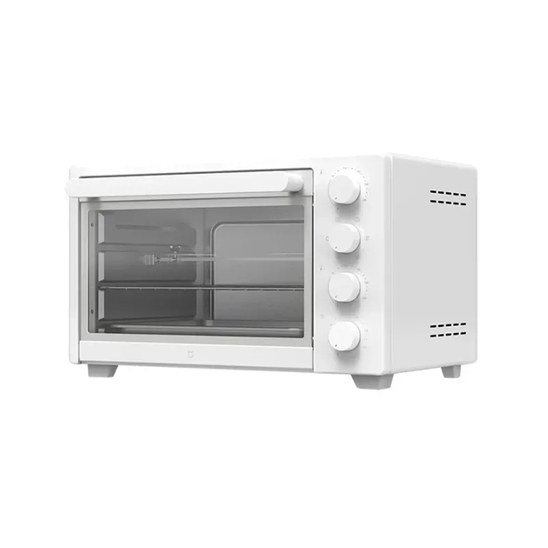 Mijia pemanggang makanan pintar, Oven listrik 32L 220V 1600W untuk memanggang Pie makanan rumah tangga dengan kontrol suhu konstan