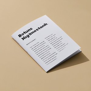 廉价定制广告小册子定制目录印刷手册印刷 - Product Image 5