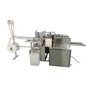 Voll automatische 4-spurige Maschine zur Herstellung von Alkohol tupfer mit LCD-Touchscreen des SPS-HMI-Programms - Product Image 1