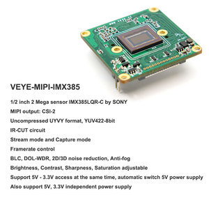 Kamera modul Jetson Embedded-Serie VEYE-MIPI-IMX385 Nano TX2 Xavier NX Raspberry Pi Compute-Modul