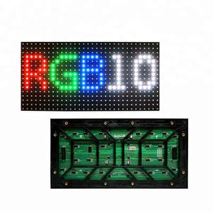 P10 açık yüksek kaliteli yüksek yenileme kapı renkli LED ekran modülü kapı lento renkli kelime reklam ekranı - Product Image 5