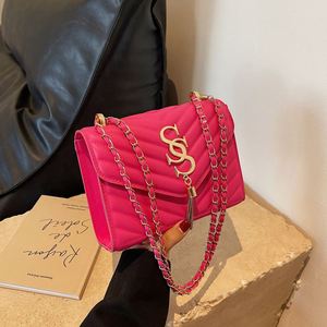Simple Casual for 2023 Summer New Fashion Trendy Retro Leisure Chain Shoulder <strong>Bag</strong> Women