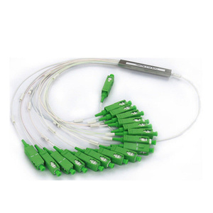 Mini divisor de PLC óptico de tubo de acero 1x16 G657A divisor de PLC de fibra óptica SC APC UPC - Product Image 3