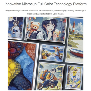2025 Hochwertiges 28-Zoll-E-Ink-Galerie-Plus-Vollfarb-E-Paper-Display, 3840*1080 Pixel, Spi-Kommunikation, Support Api & Sdk