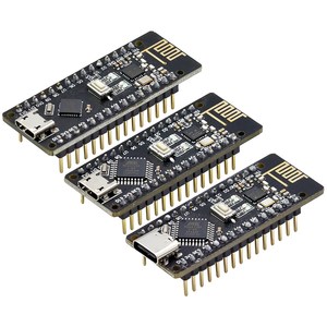 RF-Nano für Arduino Nano V3.0, Micro-USB Nano Board ATmega328P QFN32 5V 16M CH340, integrierte NRF24L01+2.4G kabellos