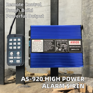 200W遥控报警警报器扬声器12v金属户外安全系统，带GSM网络 - Product Image 2
