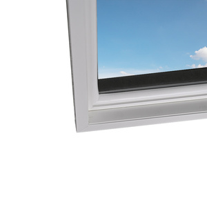 Ventana UPVC rectangular fija de vidrio transparente a prueba de viento de diseño simple de estilo francés - Product Image 6