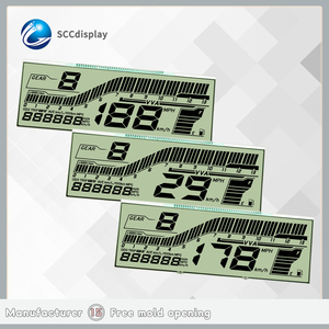 Hersteller kunden spezifisch GW002 HTN positiv 4.0V 7 Segment LCD-Display Überlegene Produkte LCD-Module - Product Image 6