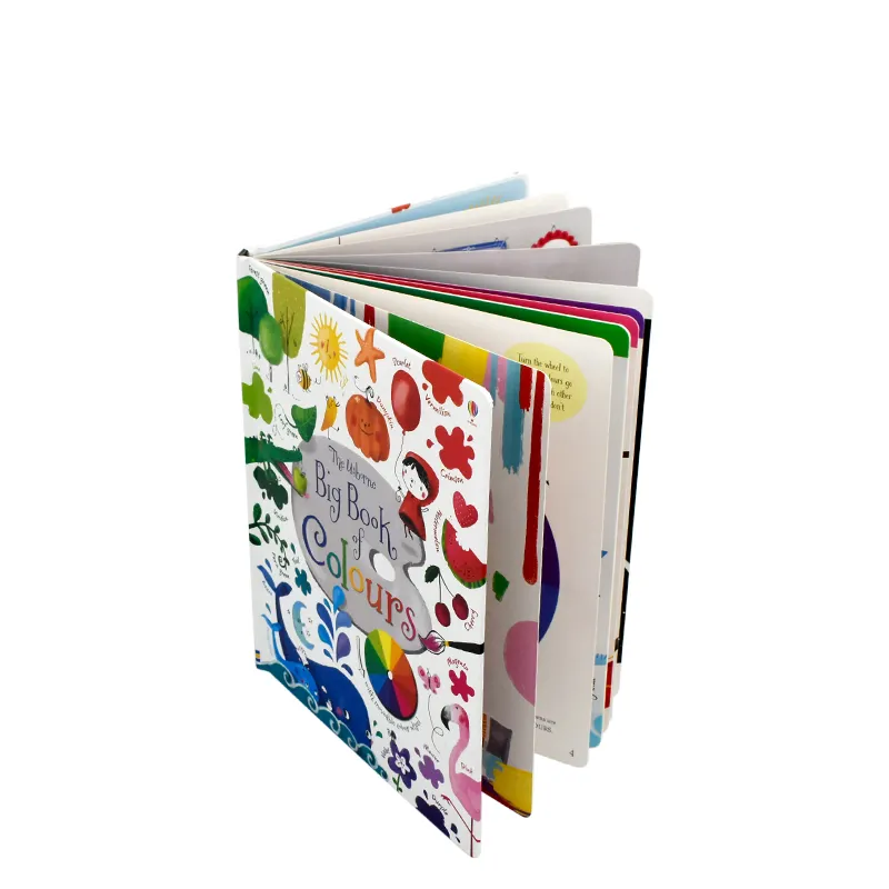 Produttore Kid Baby Story Card Full Color inglese cartonato libro in cartone cartonato CMYK servizio di stampa Offset