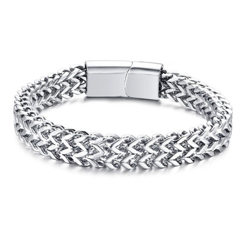 Acciaio inossidabile argentato lucido - 12mm lucidato