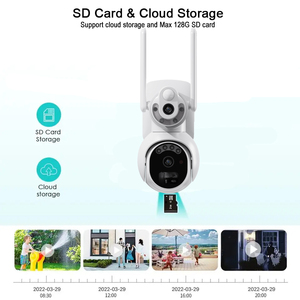 Smart <strong>Home</strong> Appliances Ubox 2MP Video <strong>Intercom</strong> <strong>System</strong> Dual Lens 4G CCTV Camera Video Surveillance WiFi Ip Outdoor PTZ Camera - Product Image 4