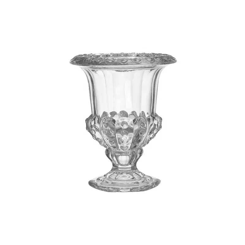 Decorative Flower Glass Vase Centerpiece for Home or Wedding