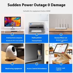 Shanke SK1000AUPS 220V AC Uninterruptible Power Supply Stabilized Server Desktop <strong>Computer</strong> Monitoring Anti-Power Failure <strong>Backup</strong> - Product Image 2