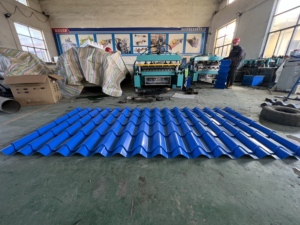 Trung Quốc Tây Ban Nha <span class=keywords><strong>kerala</strong></span> phong cách Châu Âu mái tráng men ngói cuộn tạo thành máy. - Product Image 2