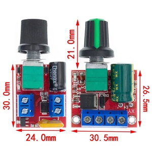 Mini 5A 90W <strong>PWM</strong> 12V <strong>DC</strong> <strong>Motor</strong> <strong>Speed</strong> <strong>Controller</strong> Module <strong>DC</strong>-<strong>DC</strong> 4.5V-35V Adjustable <strong>Speed</strong> Regulator Control Governor Switch 24V - Product Image 3