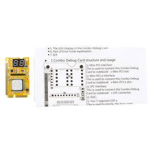 Mini 3 in 1 PCI PCI-E di Diagnostica Combo di Prova di Debug Scheda grafica per Analizzatore di Carta Tester LPC Laptop PC Express - Product Image 5