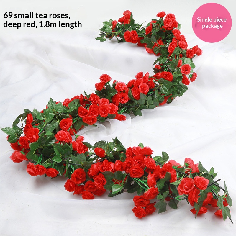 rose rouge