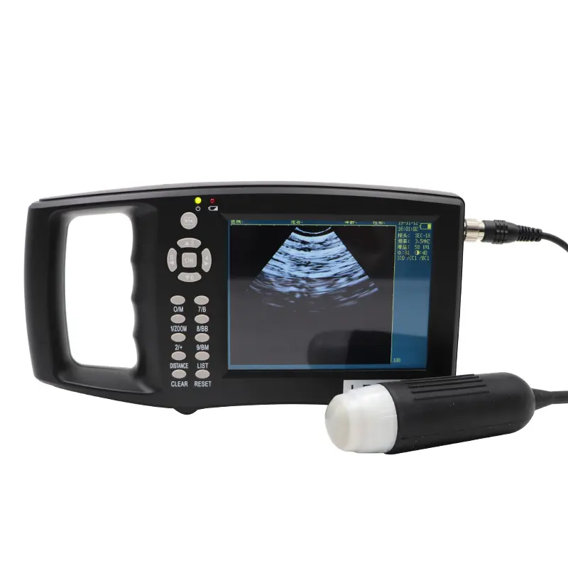Dispositivo de ultrassom veterinário, ultrassom portátil de porco e vaca, testador de gravidez