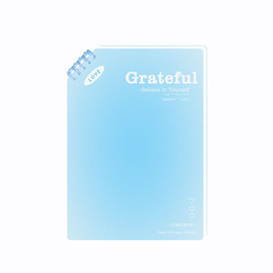 Wholesale Creative New Diagonal B5 <strong>Notebook</strong> Gradient Warm <strong>Colours</strong> Inspirational Notepad Student Book Replaceable Inner <strong>Pages</strong> - Product Image 3